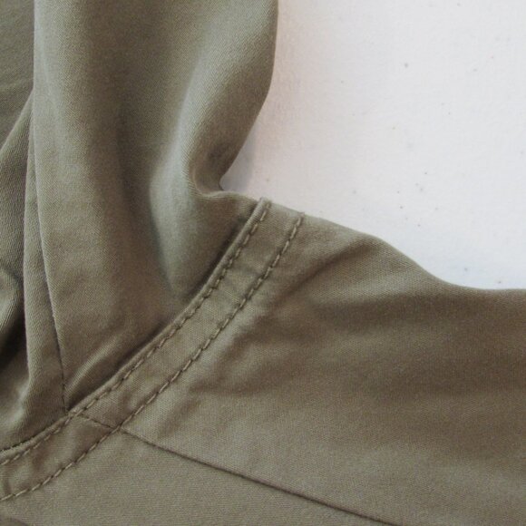 Chico's Olive Green Cotton/Nylon Pants Size 2P (Size 12 petite) - Picture 12 of 15
